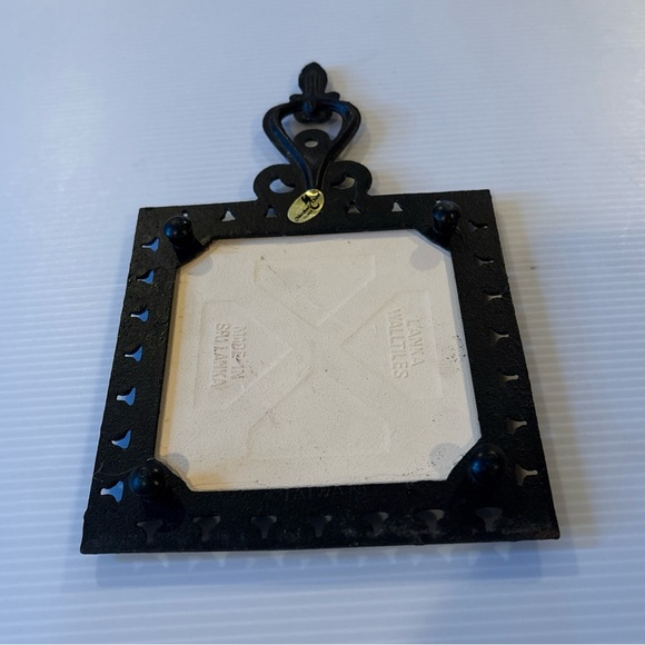 Rare Cindy Farmer Bouvier des Flandres Dog Tile Iron Trivet - Picture 3 of 4